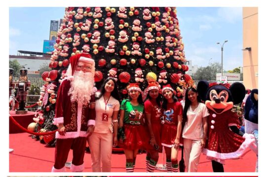 Pacientes del Hospital del Niño adelantan navidad