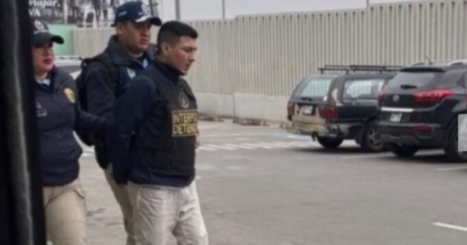 INPE entregó a la Interpol Lima al interno Jossimar Cabrera Cornejo para su extradición a los Estados Unidos
