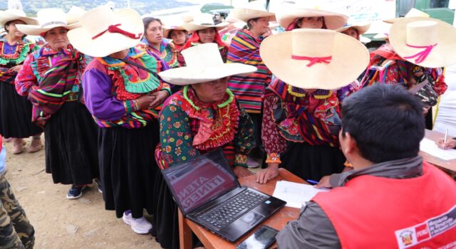 Midis realizó más de 38 mil atenciones a pobladores de las zonas más alejadas del país