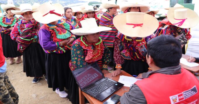 Midis realizó más de 38 mil atenciones a pobladores de las zonas más alejadas del país