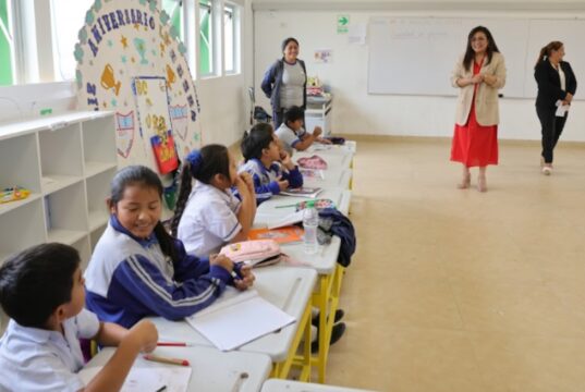 Ministerio de Educación supervisa culminación de obra de infraestructura educativa en Piura