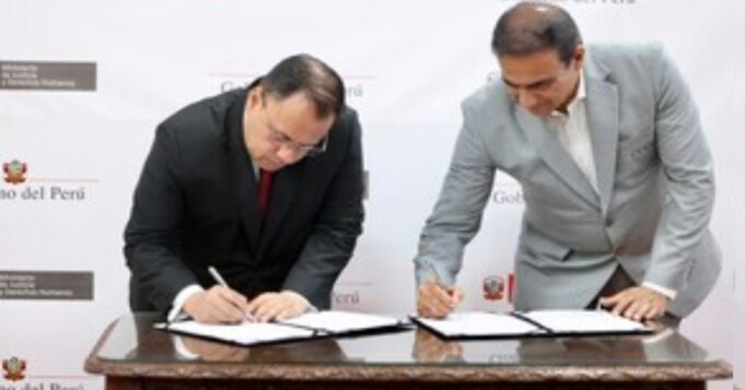 MINJUSDH y Ministerio de Trabajo suscriben convenio que impulsa el empleo para madres usuarias de la Defensa Pública