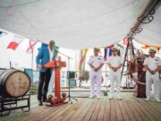 Marina de Guerra del Perú y Destilería Don Michael presentan destilados premium peruanos de edición limitada cuyas barricas recorrieron el mundo