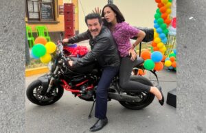 Claudio Calmet celebra con Ximena Díaz en “Eres mi bien”