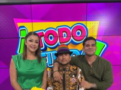 Karla Tarazona y Christhian Domínguez se hacen «amarre del amor» en vivo