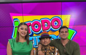 Karla Tarazona y Christhian Domínguez se hacen «amarre del amor» en vivo