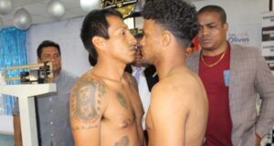 Previas de“Noche de Boxeo” en Los Olivos: Boxeo Real, Cero Show, pugilistas pasan pesaje y careo