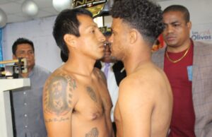 Previas de“Noche de Boxeo” en Los Olivos: Boxeo Real, Cero Show, pugilistas pasan pesaje y careo