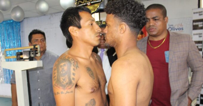 Previas de“Noche de Boxeo” en Los Olivos: Boxeo Real, Cero Show, pugilistas pasan pesaje y careo