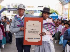 Ayacucho: Más de 1,900 familias acceden a su título de propiedad tras más de 25 años de espera