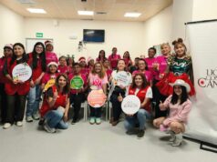 Fundación A Puro Pecho organizó chocolatada navideña para mujeres del Club de la Mama del INEN
