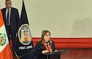 Presidenta Miluska Cano: los magistrados deben tener la capacidad de ponerse en el lugar del otro