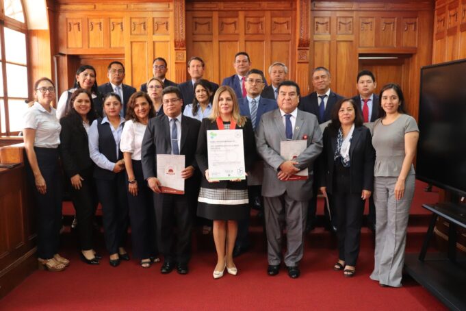 Corte de La Libertad obtiene certificación ISO Antisoborno y refuerza lucha contra la corrupción