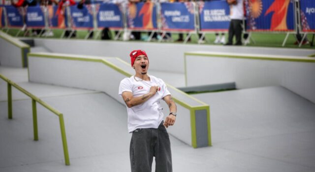 Ángelo Caro logró medalla de oro en el Skateboarding modalidad Street de los Bolivarianos