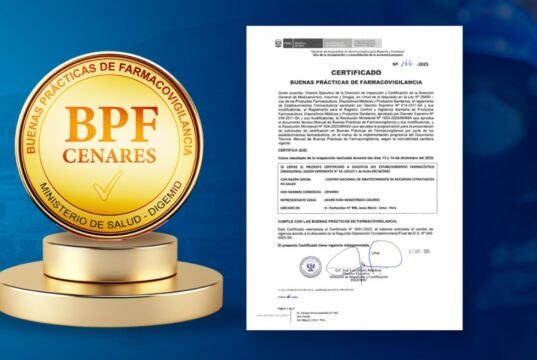 Cenares obtiene certificación clave en farmacovigilancia que refuerza la seguridad de los pacientes