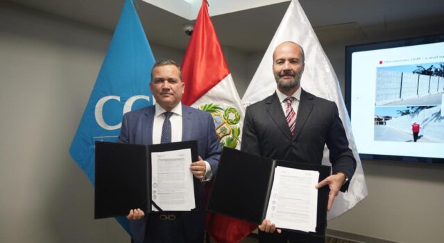 Pronied y la Cámara de Comercio de Lima firman convenio que mejorará infraestructura educativa