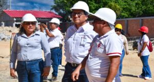 MINEDU supervisa obras de infraestructura educativa y equipamiento técnico en Iquitos