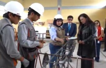 Minedu supervisa avances en educación técnica y modelo jornada escolar completa en Ayacucho