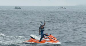 Micky Córdova se estrena en lo más alto del podio al ganar la Copa Yacht Club de Pucusana de Motos Acuáticas