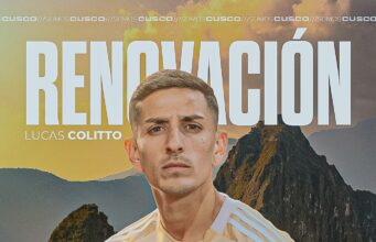 Argentino Lucas Colitto renovó contrato con Cusco FC por toda la temporada 2026