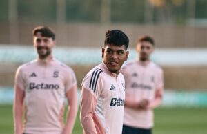 Joao Grimaldo inició trabajos de Pretemporada con su nuevo club Sparta Praga en sur de España