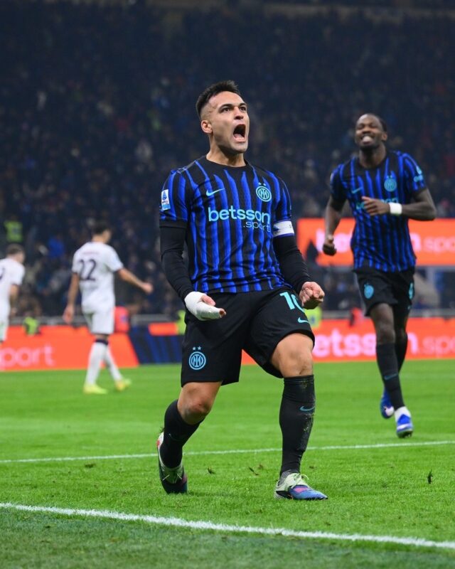Inter de Milán firme en la punta de la Serie «A» del Calcio Italiano al vencer a Bolonia 3-1