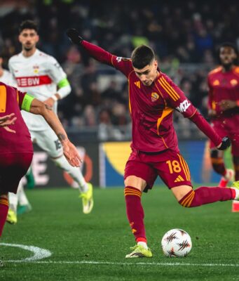 Roma le ganó al Stuttgart 2-0 y mantiene chances de clasificar a octavos de Europa League
