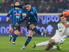 Atalanta frenó a la Roma ganándole 1-0 en la Serie «A» del Calcio Italiano