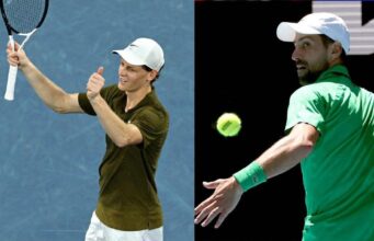 Jannick Sinner y Novak Djokovic ya están en cuartos de final del Open de Australia