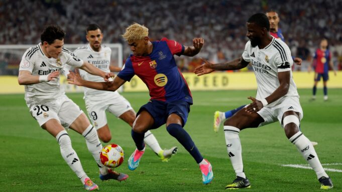 Barcelona y Real Madrid disputarán este domingo el título de la Supercopa de España