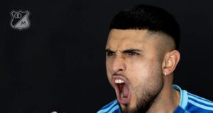 Chileno Rodrigo Ureña fue presentado como nuevo jugador de Millonarios de Colombia