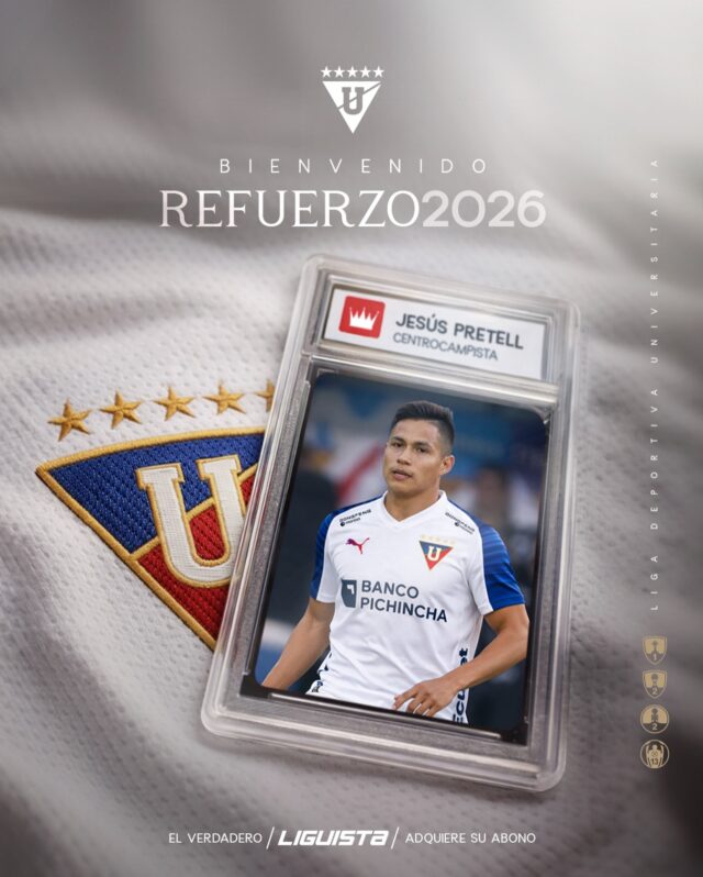 Jesús Pretell es nuevo jugador de LDU de Ecuador por pedido expreso del técnico Tiago Nunes