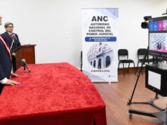 Poder Judicial: jefe de la ANC juramenta a nuevos jefes de ODANC de La Libertad, Madre de Dios y del Santa