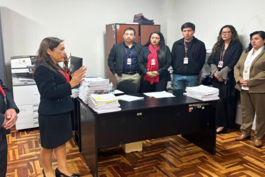 Poder Judicial: visitas judiciales de la ANC permitieron reducir la carga procesal en diversos distritos judiciales