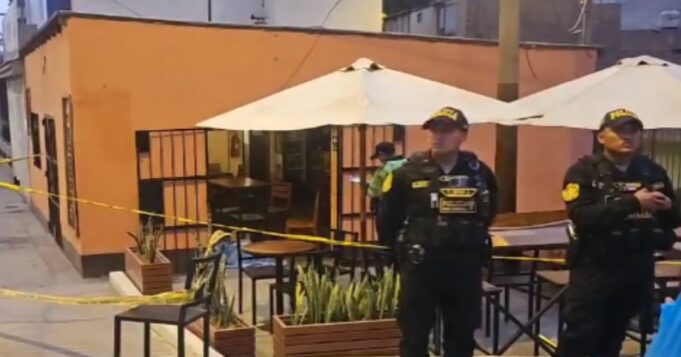 Ministerio Público investiga asesinato de dos personas en el interior de una cevichería en Chosica