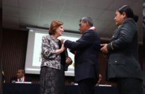 FMP condecora a autoridades del Superior Tribunal Militar de Brasil en reconocimiento a su trayectoria y aporte institucional