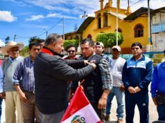Presidente de la Corte de Cajamarca instala juzgados de Paz en las zonas más alejadas de la región