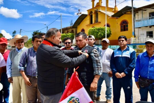 Presidente de la Corte de Cajamarca instala juzgados de Paz en las zonas más alejadas de la región