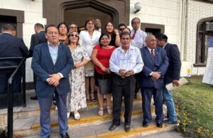 Doctora Delia Espinoza Valenzuela inscribió oficialmente su candidatura al CAL (VIDEO)