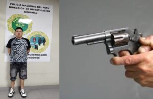 Puente Piedra: dictan nueve meses de prisión preventiva para sujeto que portaba arma de fuego y municiones