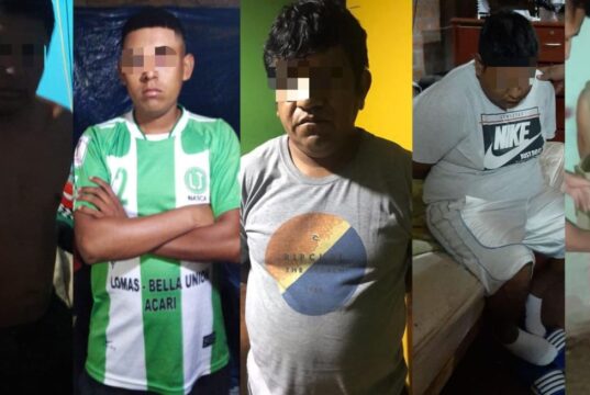 Condenan a 25 integrantes de la organización criminal «El sindicato del crimen de Nasca»