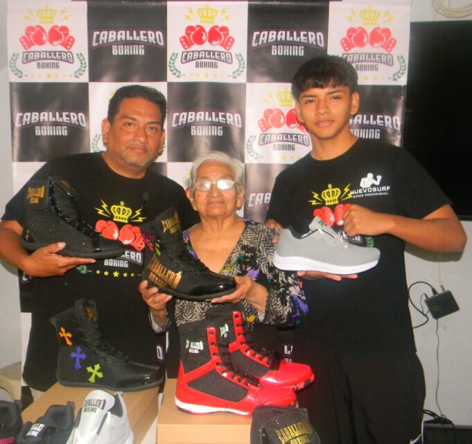 ‘Caballero Boxing’ marca peruana que le hace pelea a los grandes con zapatillas de boxeo(VIDEO)