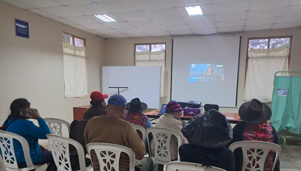 Midis ofrece cine gratuito a niños y adultos en dos Tambos de Huancavelica