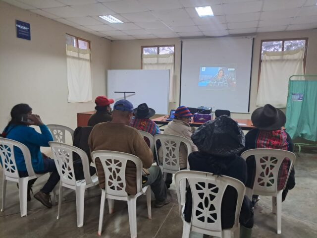 Midis ofrece cine gratuito a niños y adultos en dos Tambos de Huancavelica
