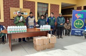 Midis: 100 pobladores de Jauja recibieron abonos para siembras de papas y habas en Tambo del programa PAIS