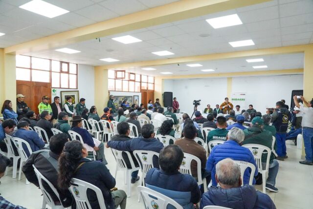 Apurímac: MIDAGRI lidera mesas de trabajo para fortalecer la promoción de la agricultura familiar
