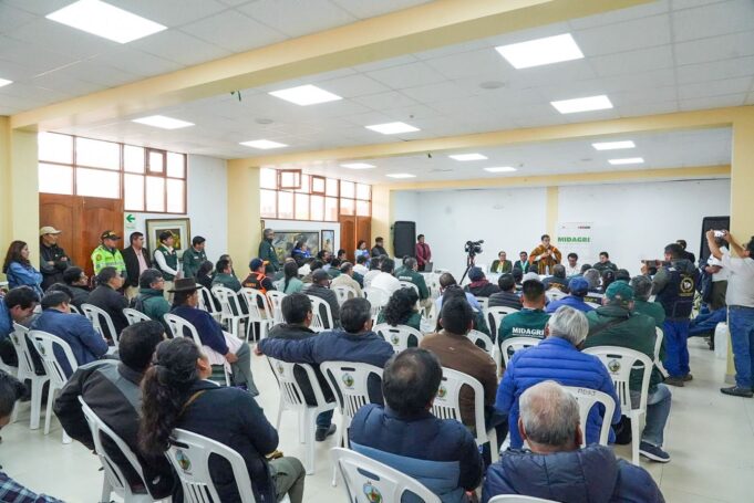 Apurímac: MIDAGRI lidera mesas de trabajo para fortalecer la promoción de la agricultura familiar