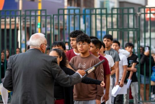 Cerca de 2 mil jóvenes participaron en el primer simulacro presencial del proceso de admisión 2026-I de la UNI