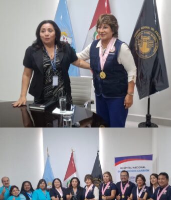 Histórico: enfermera asume dirección del Hospital Daniel A. Carrión