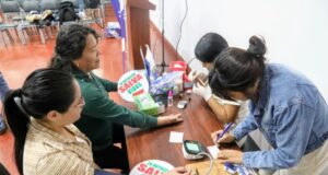 Se realizó una importante campaña de salud preventiva en el Centro cultural de la UNSCH en la ciudad de Huamanga .